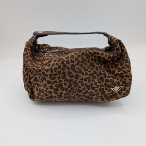 Bottega Veneta Leopard Print Mini Hobo Bag| Rare| Early 2000's| Y2K| IT Girl